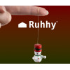 Ruhhy Baubles/Christmas Tree Pendants 10pCs 22943 - (17120-0)