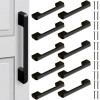 Ruhhy Black Furniture Handle - 10 pcs. 24190 - (17733-0)
