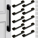 Ruhhy Black Furniture Handle - 10 pcs. 24190 - (17733-0)