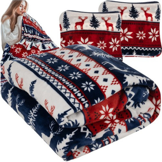 Ruhhy Blanket 1.6x2m + 2x Pillowcase 24825 - (17943-0)