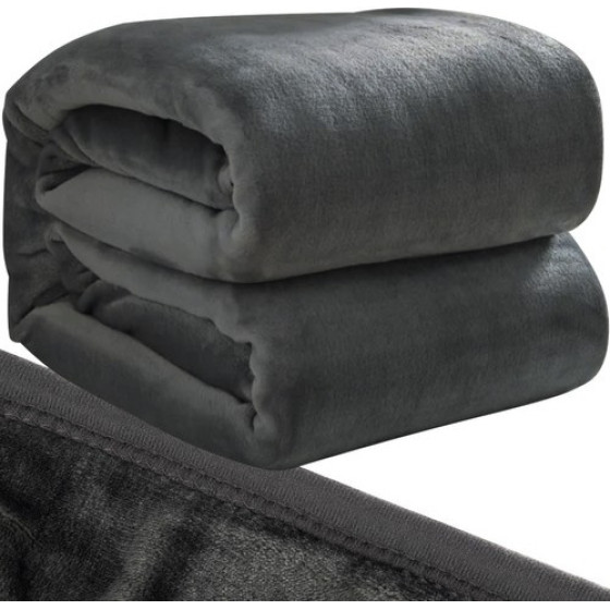 Ruhhy Blanket 1.6x2m - Gray 22695 - (17153-0)