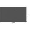 Ruhhy Blanket 1.6x2m - Gray 22695 - (17153-0)