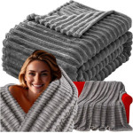 Ruhhy Blanket 1.6x2m - Gray 24494 - (17923-0)