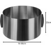 Ruhhy Cake tin/Confectionery Rim 20cm 24619 - (18017-0)