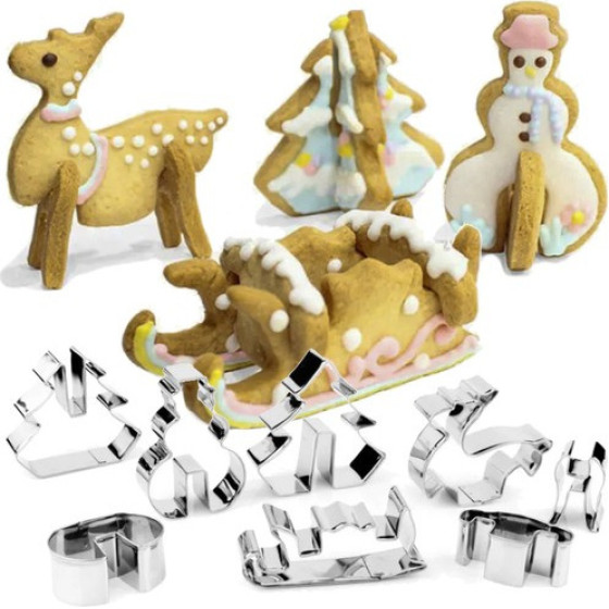 Ruhhy Christmas 22015 Cookie Cutter Set - (17231-0)