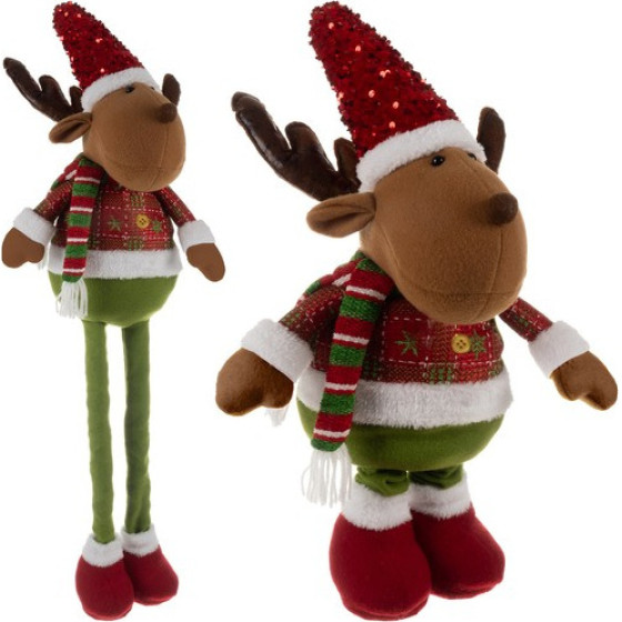 Ruhhy Christmas Reindeer - Telescopic 95cm 22329 - (17044-0)