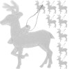 Ruhhy Christmas Tree Baubles - Reindeer 9pCs 22517 - (17031-0)