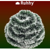 Ruhhy Christmas Tree Garland - Frosted 6m 22310 - (17168-0)