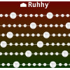Ruhhy Christmas Tree Garland - Pearls 5m 22499 - (17036-0)