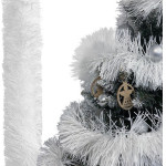 Ruhhy Christmas Tree Garland - White 6m 22307 - (17169-0)