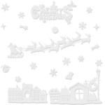 Ruhhy Christmas Window Stickers 22305 - (17074-0)