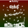 Ruhhy Christmas Window Stickers 22305 - (17074-0)