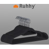 Ruhhy Clothes Hanger 20pCs - Black 22536 - (17021-0)