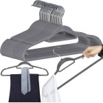Ruhhy Clothes Hanger 20pCs - Gray 22535 - (16917-0)