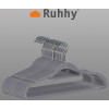 Ruhhy Clothes Hanger 20pCs - Gray 22535 - (16917-0)