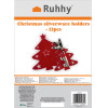 Ruhhy Cutlery Case - Christmas Trees 12 pcs. 22304 - (16983-0)