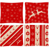 Ruhhy Decorative Pillowcase 45x45cm - Set Of 4 - (18005-0)