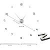 Ruhhy Diy Wall Clock 22143 - (16849-0)