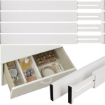 Ruhhy Drawer Organizer White 25632 - (18104-0)