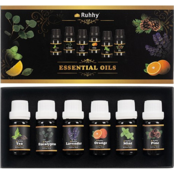 Ruhhy Essential Oil - Set Of 6 pcs. 10 Ml 21939 - (16986-0)