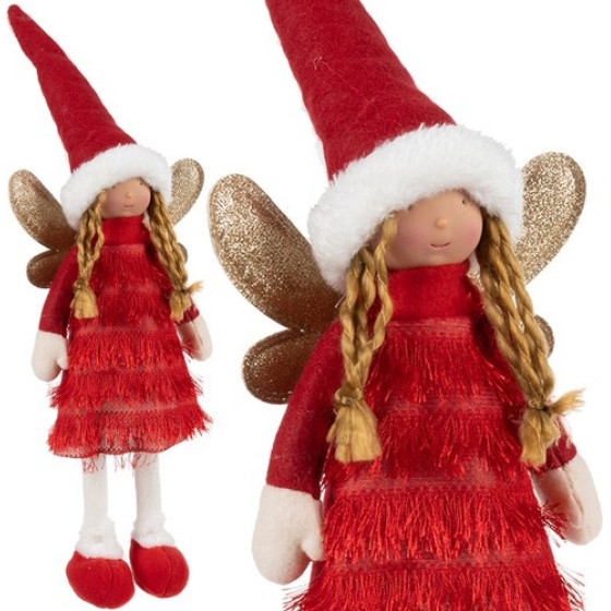Ruhhy Fairy - Christmas Figurine Red 22346 - (17053-0)