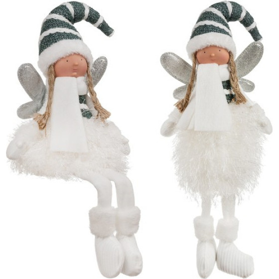Ruhhy Fairy - Christmas Figurine Sitting 22339 - (17904-0)