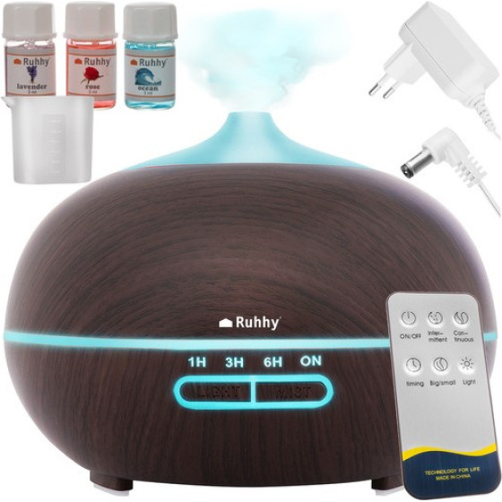 Ruhhy Fragrance Diffuser - Humidifier 400ml Db 23509 - (17698-0)