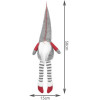 Ruhhy Gray Sitting Gnome - (14729-0)