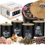 Ruhhy Kitchen Containers - 4 Pcs 24578 - (17916-0)