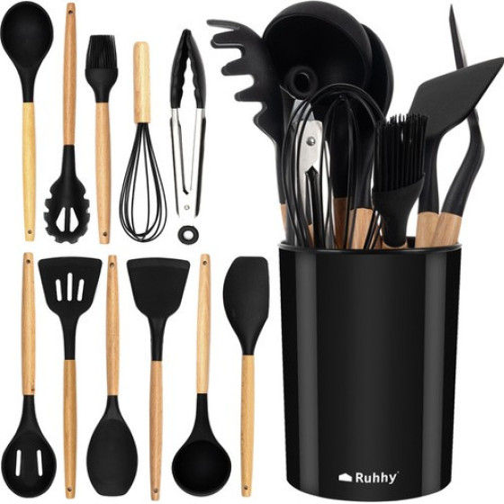 Ruhhy Kitchen Utensils - Set Of 12 21804 - (16721-0)