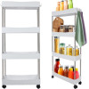 Ruhhy Kitchen/Bathroom Shelf On Wheels 24291 - (17787-0)