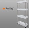 Ruhhy Kitchen/Bathroom Shelf On Wheels 24291 - (17787-0)
