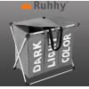 Ruhhy Laundry Basket - 3 Compartments On a Foldable Frame - (14991-0)