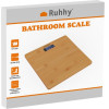 Ruhhy Lcd Bathroom Scale - Wooden 22522 - (17268-0)