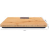 Ruhhy Lcd Bathroom Scale - Wooden 22522 - (17268-0)
