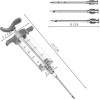 Ruhhy Meat Injector + 3 Needles 23055 - (17297-0)
