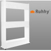 Ruhhy Mobile Kitchen Shelf On wheels, White - (14947-0)