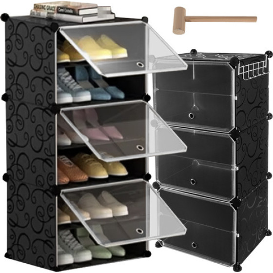 Ruhhy Modular Shoe Rack - 6 Levels - (14994-0)