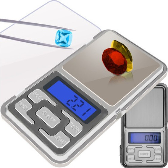 Ruhhy Pocket Scale 500x 0.1g 24209 - (18022-0)