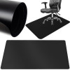 Ruhhy Protective Mat Under The Chair 100x140cm - Black - (16762-0)