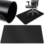 Ruhhy Protective Mat Under The Chair 90x130cm - Black - (16556-0)
