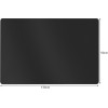 Ruhhy Protective Mat Under The Chair 90x130cm - Black - (16556-0)