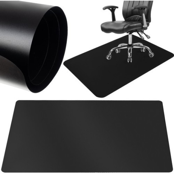 Ruhhy Protective Mat Under The Chair 90x130cm - Black - (16556-0)