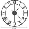 Ruhhy Retro Wall Clock - Black - (14718-0)