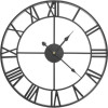 Ruhhy Retro Wall Clock - Black - (14718-0)