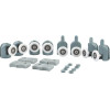 Ruhhy Shower Cabin Wheel - Set Of 8 - (11967-0)