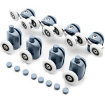 Ruhhy Shower Cabin Wheels Set Of 8 KK9646 - (14214-0)