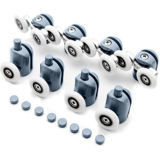 Ruhhy Shower Cabin Wheels Set Of 8 KK9646 - (14214-0)