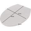 Ruhhy Soft-Close Toilet Seat 24547 - (17866-0)