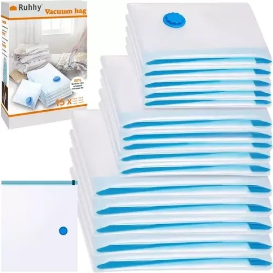 Ruhhy Vacuum Bag Set 15 Pcs 22129 - (16853-0)